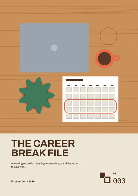 Cover of The Career Break File, DF.003