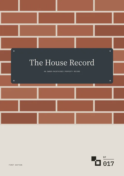 Cover of The House Record, DF.017