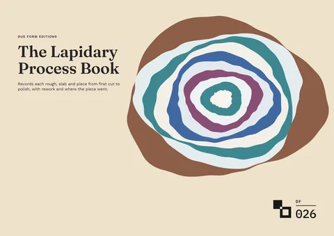 Cover of The Lapidary Process Book, DF.026