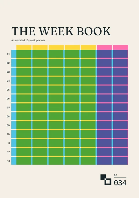 Cover of The Week Book, DF.034